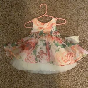Floral formal dress